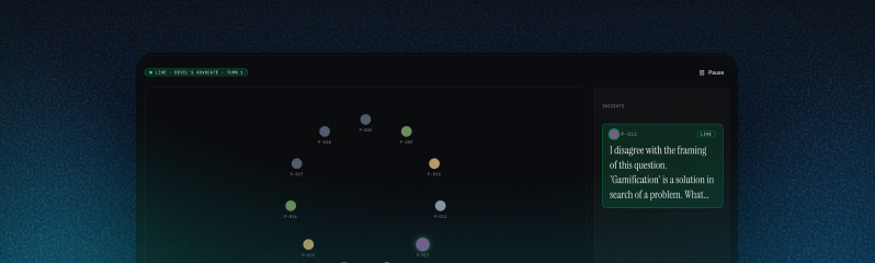 Start debate screen — protocol picker, panel selection, and debate question input